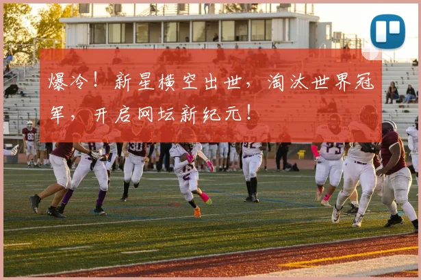 爆冷！新星横空出世，淘汰世界冠军，开启网坛新纪元！
